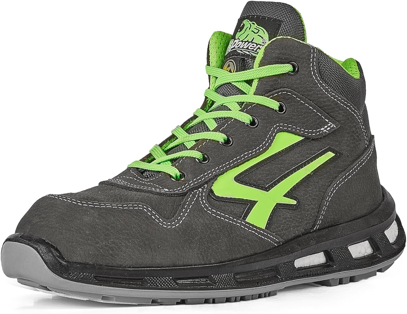 Bota de seguridad U-Power S3 resistente con puntera reforzada ideal para trabajo en industria y entornos exigentes