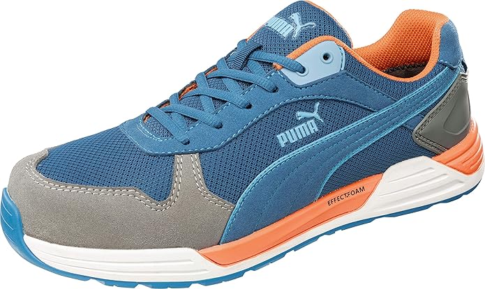 calzado de seguridad para electricistas Puma Frontside Low S1P ESD sin metal ligero y antiestático