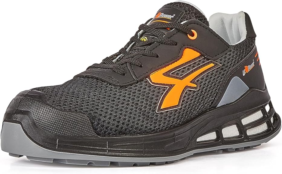 Zapato de seguridad U-Power S3 ligero y resistente ideal para trabajo en industria y largas jornadas
