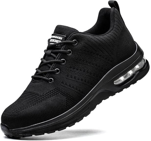 Zapatos de seguridad cómodos Delta Negra para uso diario
