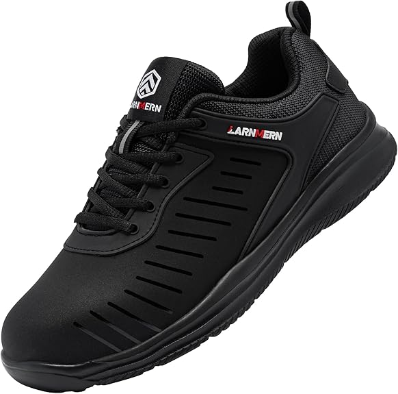 Zapatos de seguridad cómodos LARNMERN para trabajar muchas horas