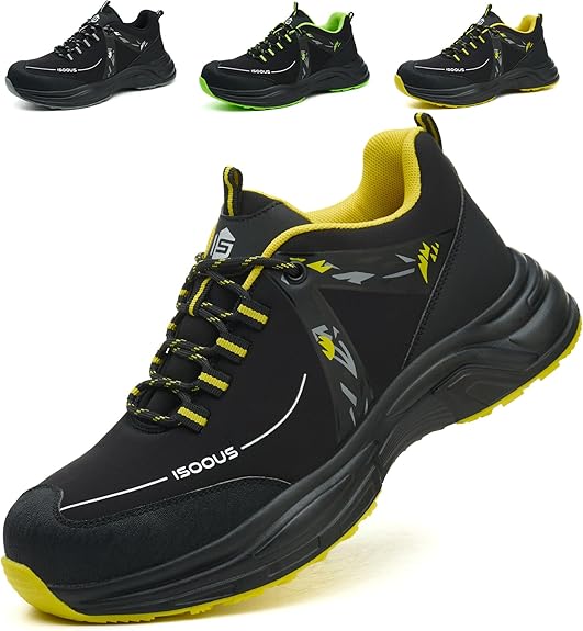 Zapatillas de seguridad S1P ligeras y transpirables para trabajar cómodo