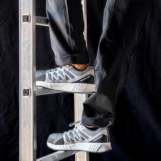 Zapatos de seguridad Reebok Flexweave hombre cómodos y flexibles ideales para juanetes