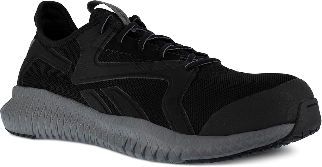 zapato ligero Reebok Work Fusion Flexweave negro para camareros y hostelería